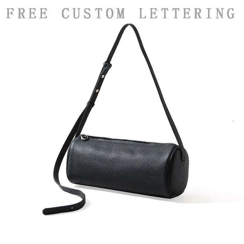 Genuine Leather Pencil New Niche Design Top Layer Cowhide Simple Crossbody Fashion Ladies One-Shoulder Underarm Bag 251021