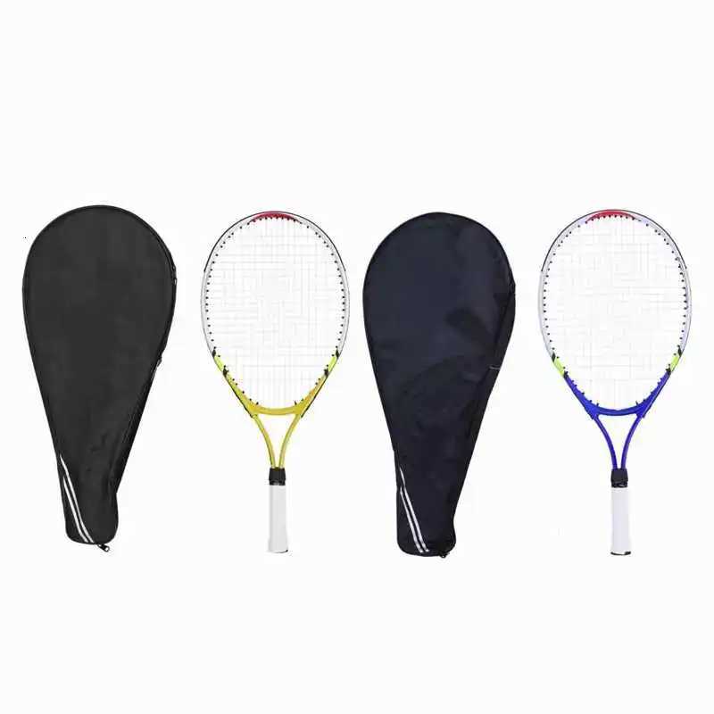 23inch Children Teenage Tennis Racket Aluminium Alloy Frame Kids Tennis Racquet Set Training Tennis Racket W251021