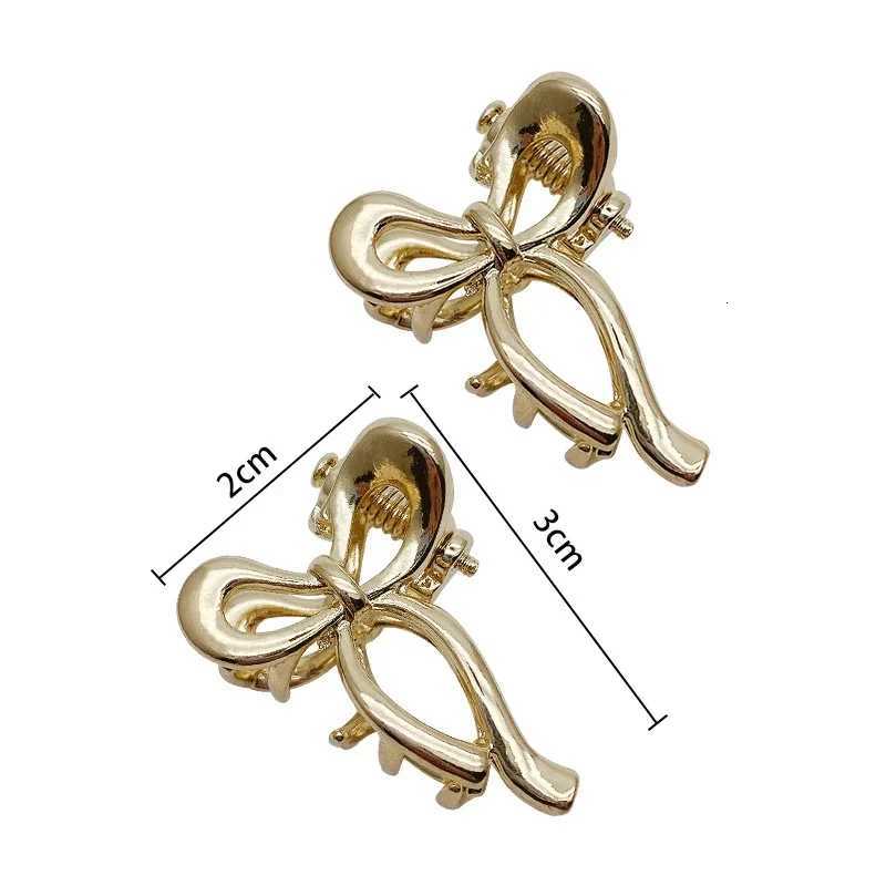 24pcs Mini Small Bow Hair Clip for Women Girl Cute Metal Hair Accessories Broken Hair Bang Claw Side Head Clip Summer HeaddressW254021