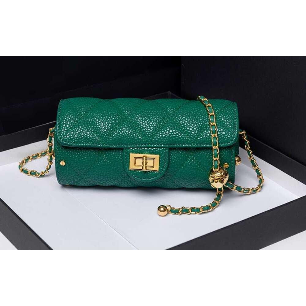 Hot Selling Babylon Fragrant Wind Lingge Chain Small Golden Ball Cylinder Simple Camellia Single Shoulder Crossbody Bag Designer Bags Give away a free