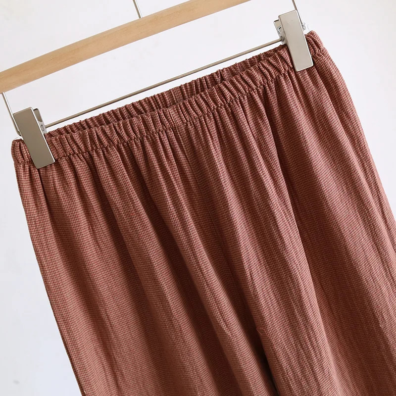 Kimono Robes with Long Pants 2 Pcs Pajamas Clothes for Mens Spring and Autumn Color Woven Plus Size Home Pyjamas Men 251021