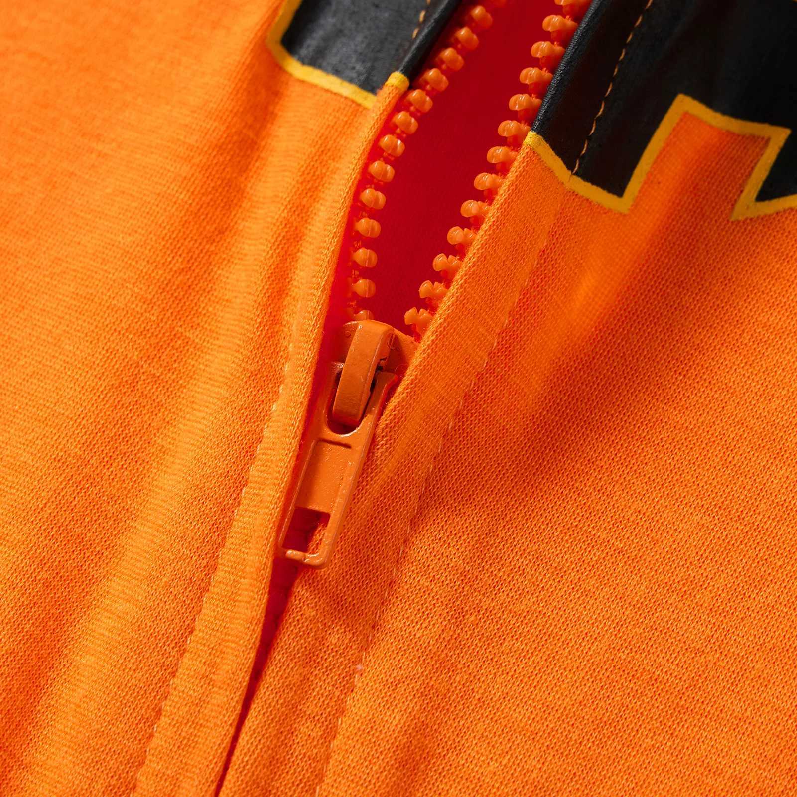 Family Matching Pajamas Set Halloween Stripe Pumpkin Print Round Neck Long Sleeve Tops Long Pants for Parents Kids L251021A5T9