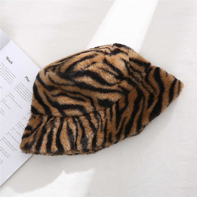 Autumn Winter Hat Women Imitation Mink Fur Fisherman Hat Thickened Warm Fashion Outdoor Windproof Bucket Hat Versatile Trendy Hat H251020