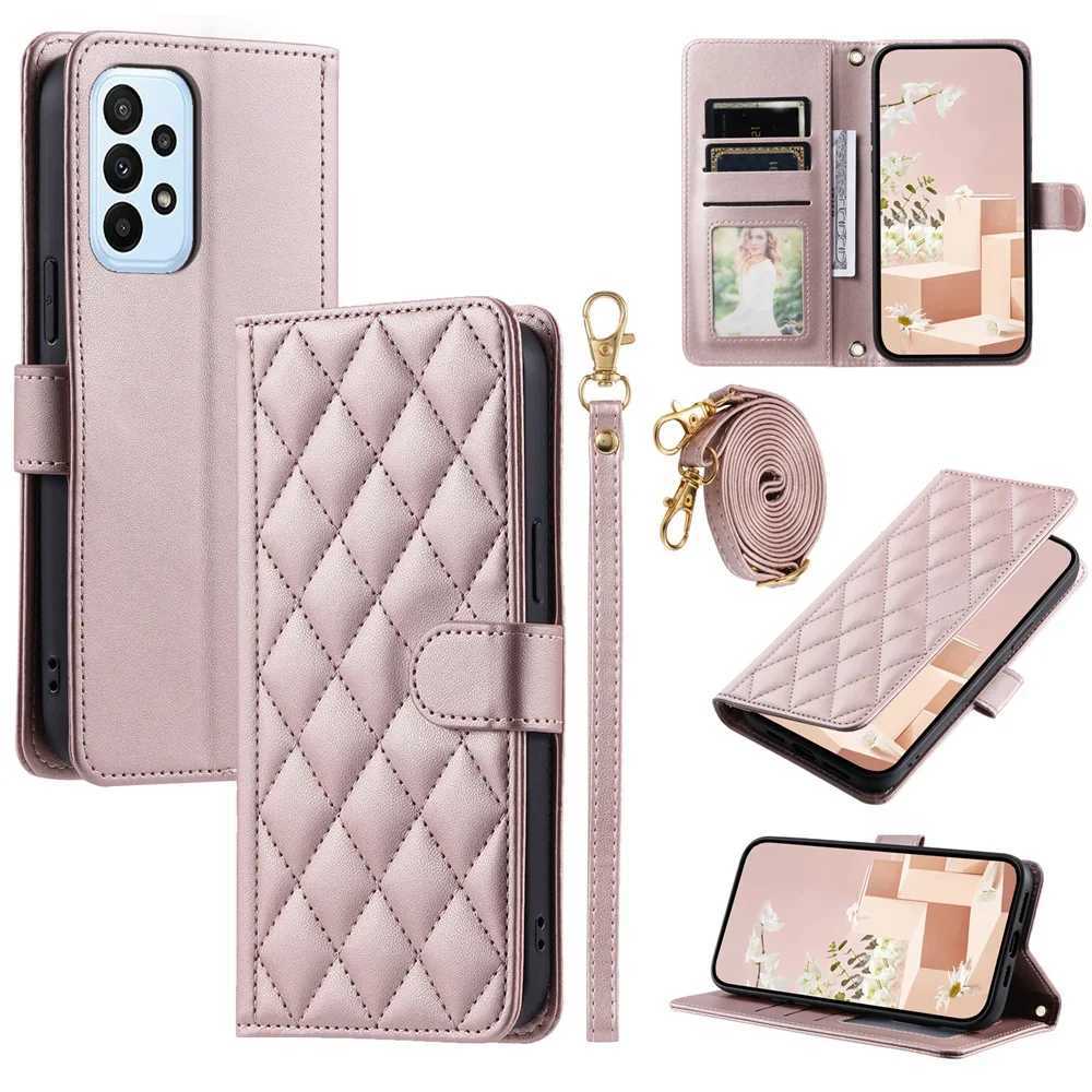 For Galaxy A52S 5G Crossbody Leather Wallet Funda For Galaxy A52 A32 A12 A21S A70 A 50 30 S A71 A51 A20E A10E Cover J251114