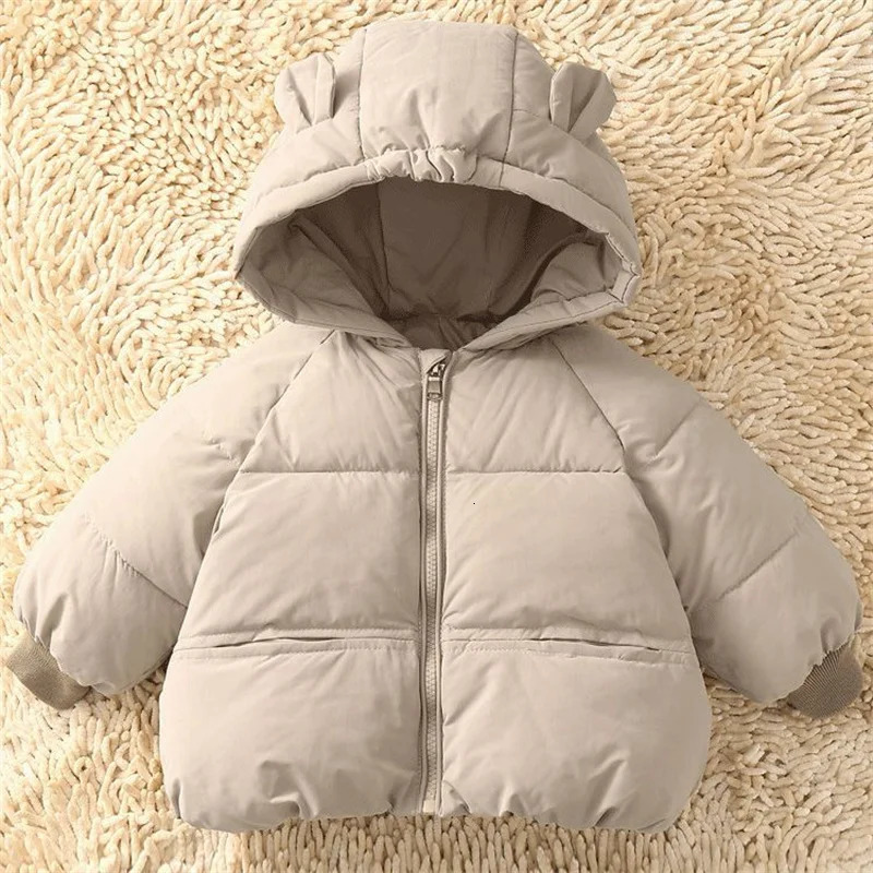 Girls Cotton Coat Boys Thick Hooded Jacket Winter Warm Clothes Autumn Baby Parkas Kids Casual Fashion Outerwear 125 Years 251021