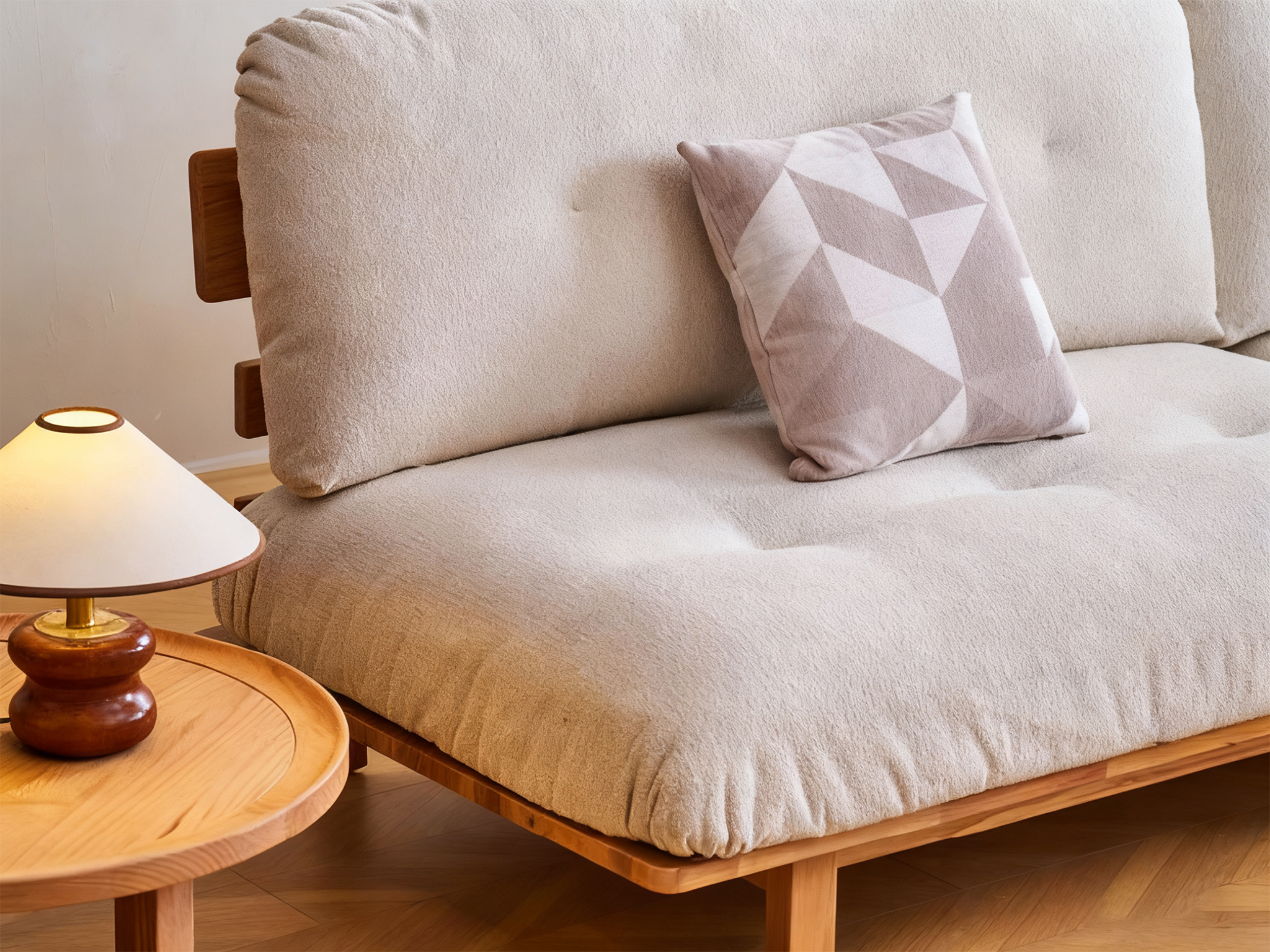 Contemporary Sofas with Durable Hardwood Frame by North America