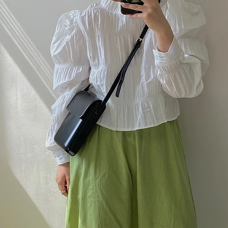 Flap Crossbody Bags Women Mini PU Leather Shoulder Purses and Handbags for Girls Ladies Phone Simple Solid Bag 251021