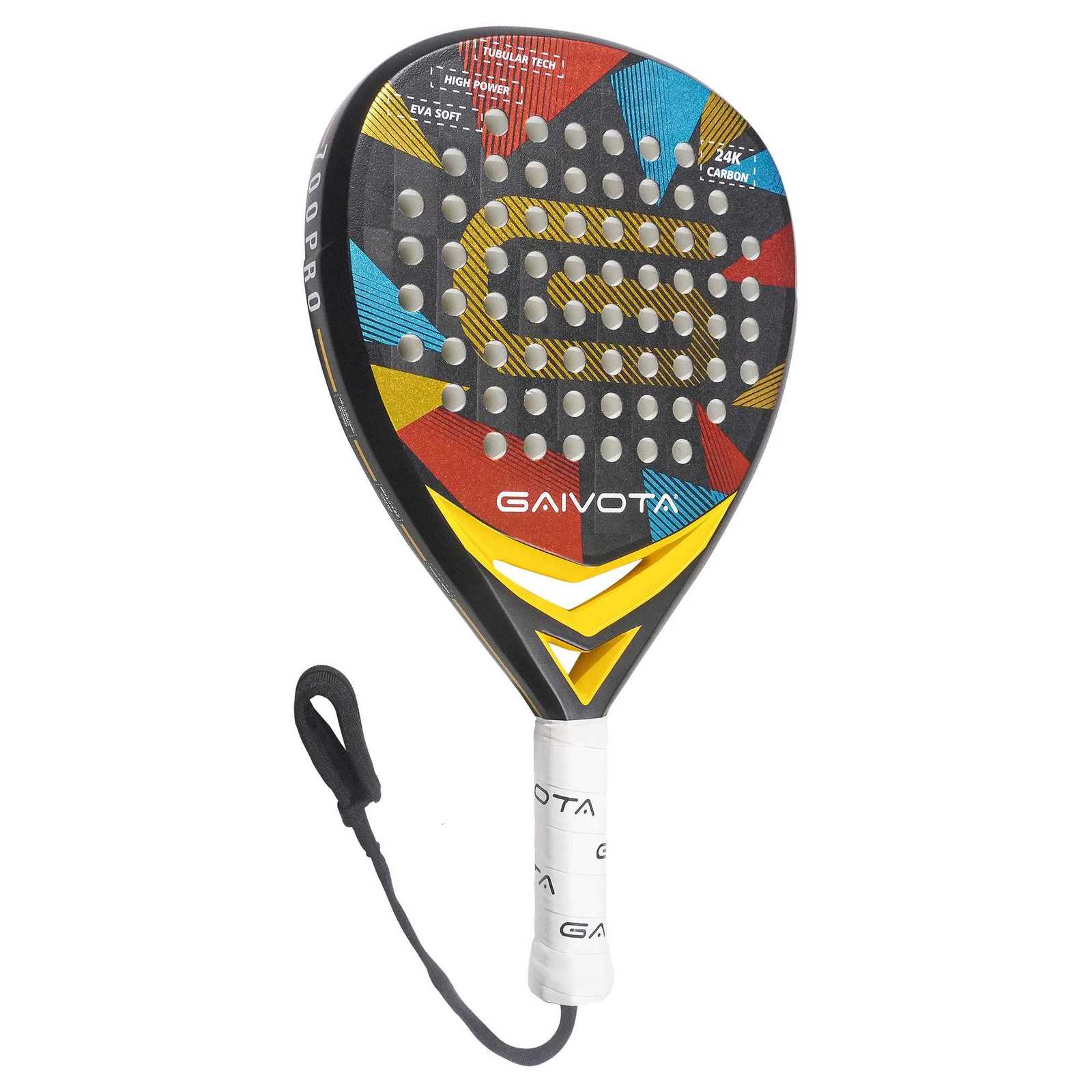 GAIVOTA 2025 Padel tennis racket 24K carbon fiber surface treatment EVA soft foam core professional competition grade W251021