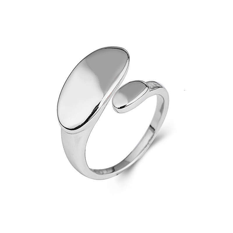 Trendy Jewelry INS Style Designer Personality Design Stainless Steel Design Casting Unisex Open Index Finger Ring