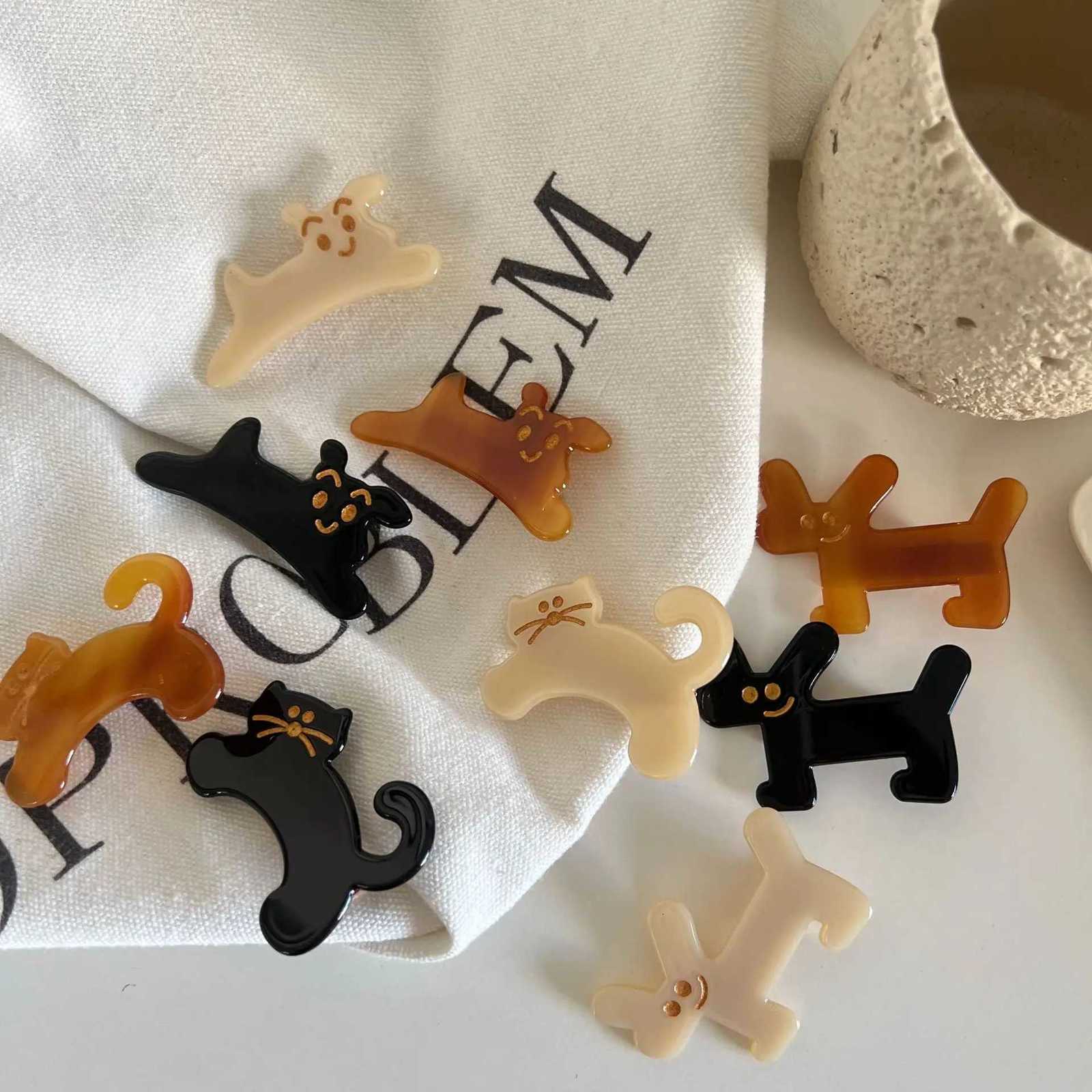 Wholesale Korean New Cute Mini 5CM Animal Side Clip Simple Acetic Acid Bangs Hair clips Duckbeak Clips Hair AccessoriesW254021