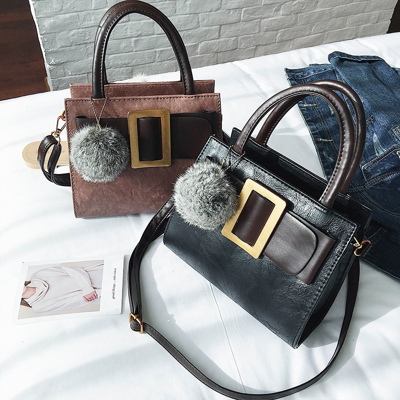 Autumn and winter new retro style designer bag fashionable simple luxurious handbag women's shoulder bag personalized small square bag