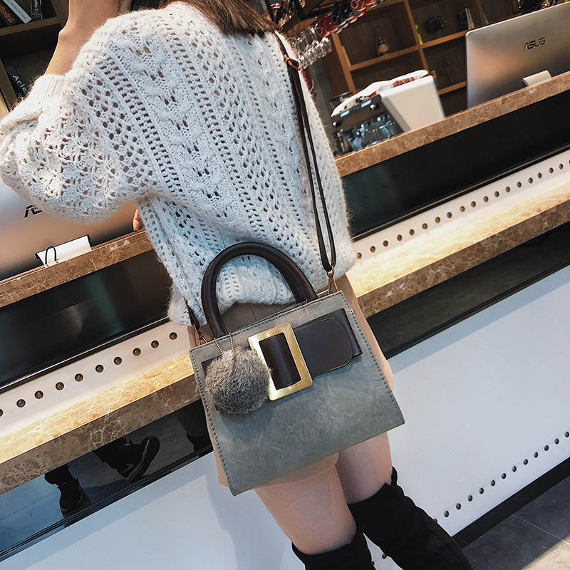 Autumn and winter new retro style designer bag fashionable simple luxurious handbag women's shoulder bag personalized small square bag