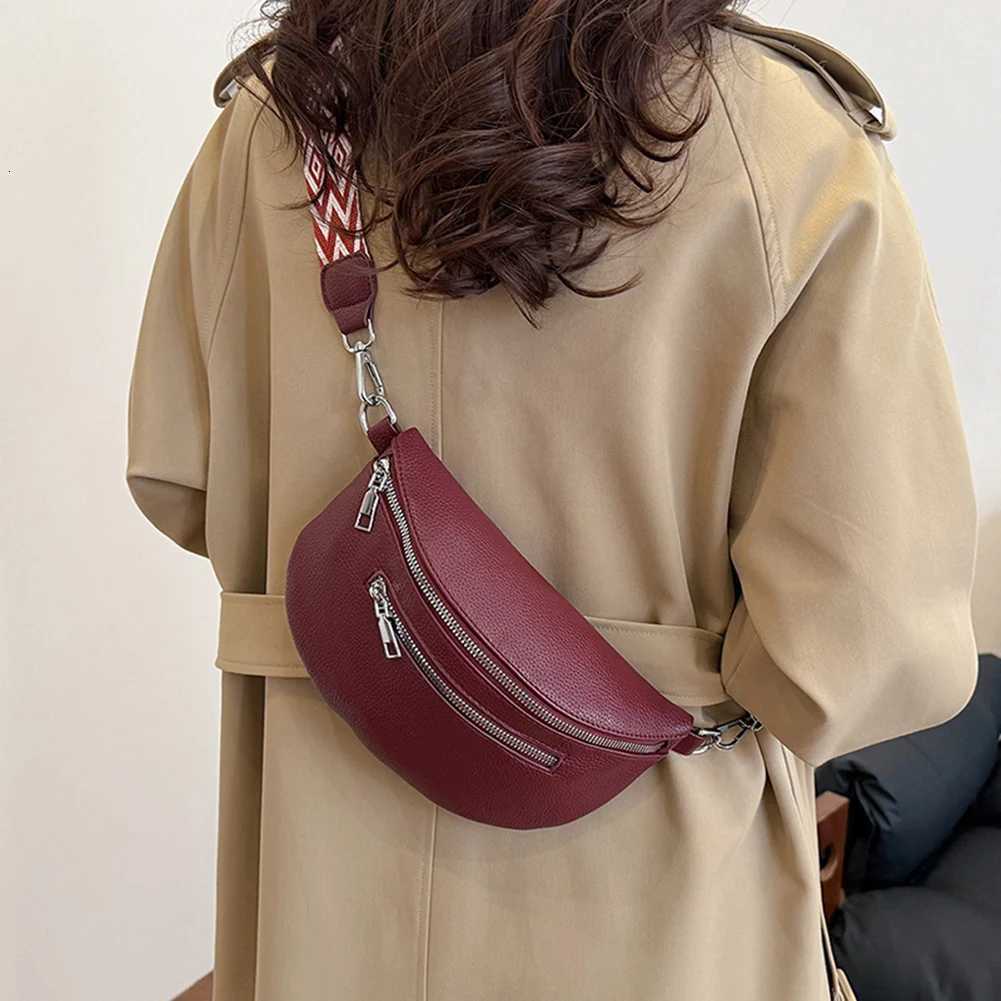 Simple Casual Belt Bag Fashion Crossbody Bags Vintage Fanny Pack Multipocket Coin Phone Chest Bag Travel Outdoor Shoulder Bag Z251021