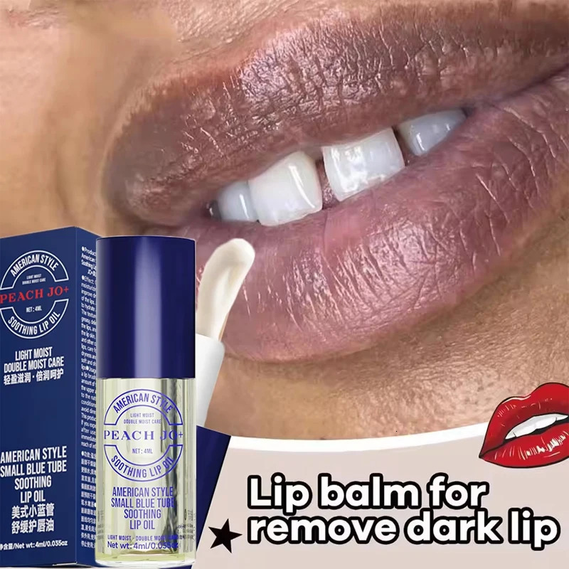 Fast Remove Dark Lip Balm Serum Fade Lip Line Dead Skin Lighten Melanin Lip Mask Exfoliating Moisturizing Repair Lip Care Makeup 251018
