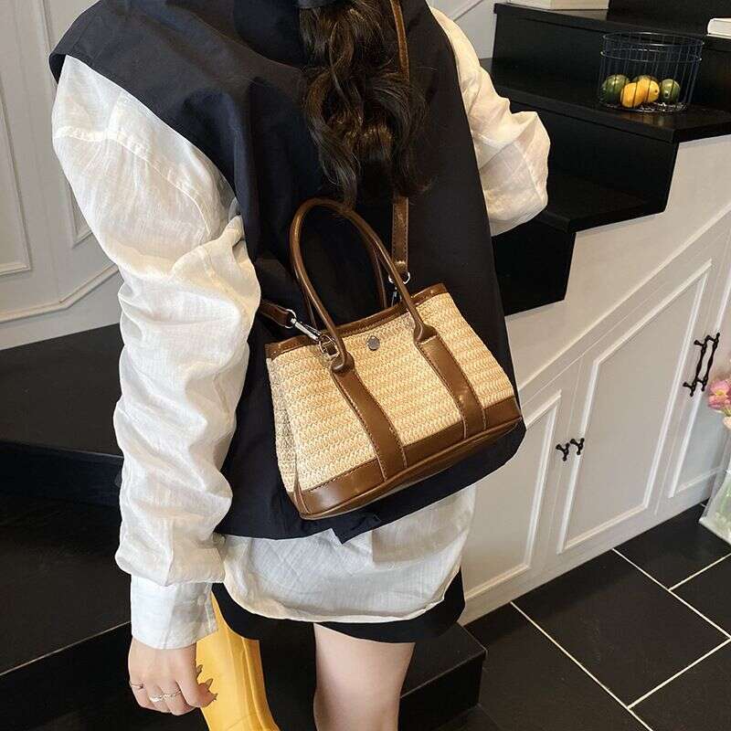 New Stylish Simple Niche Design Bucket 2025 Summer Fashion Trend Women Shoulder Crossbody Bag