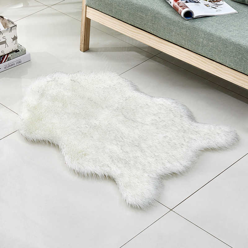Home sofa carpet for bedroom and living room floor mat - keeps warm, dirt-resistant and easy to clean C251007