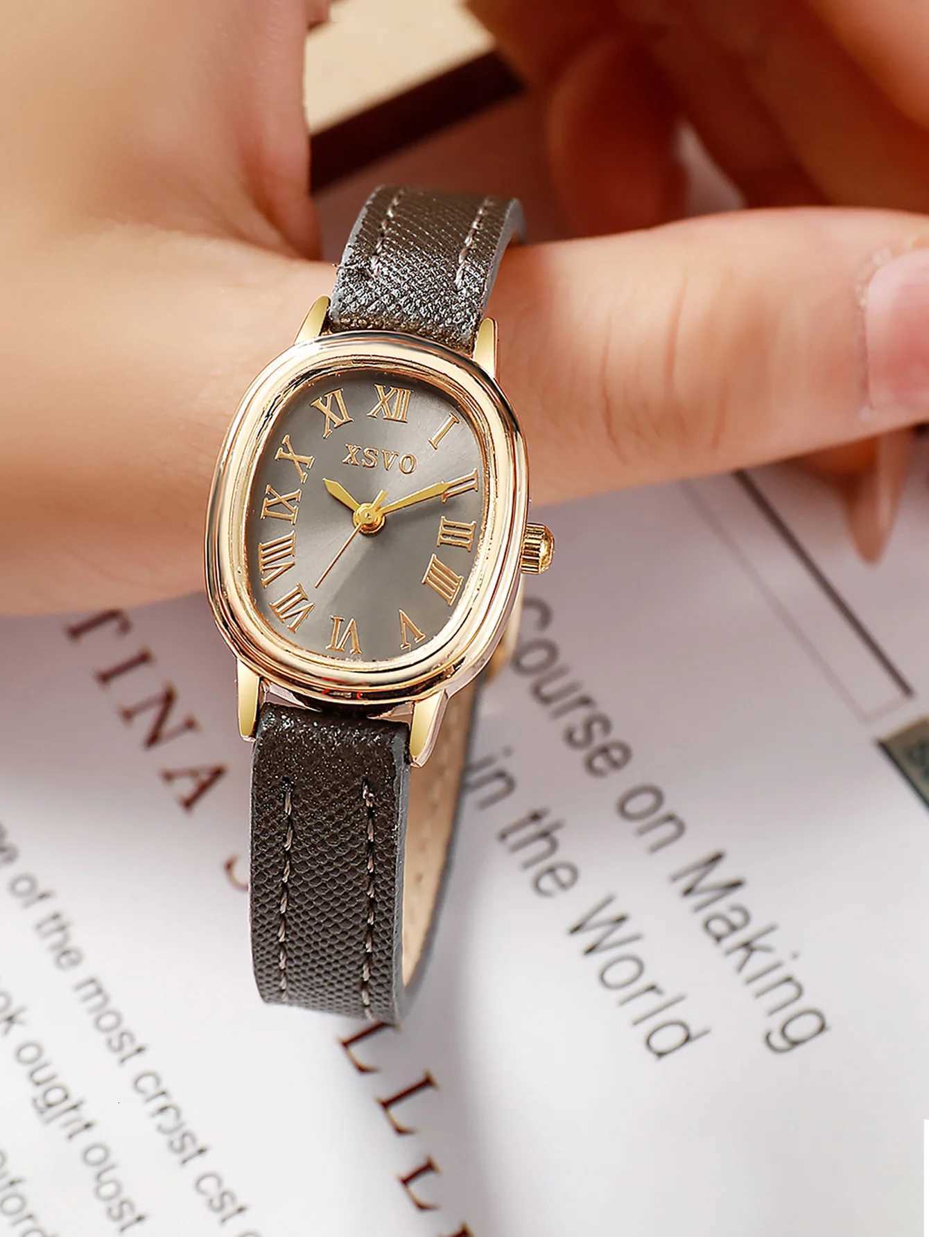 Fashion temperament simple life allmatch womens quartz suitable for Christmas Halloween giftsXJ251021