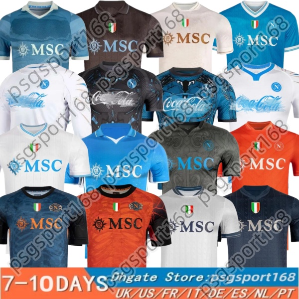 25 26 Maglia SSC Napoli HALLOWEEN Soccer Jerseys 2025 2026 Naples Home Away Third Fans Player Men kids Football Shirt Kit DE BRUYNE Neres McTominay LANG POLITANO 16-4XL