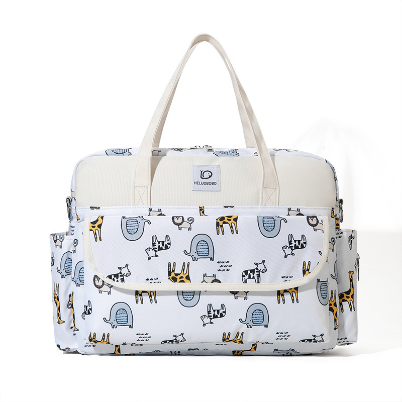 New Fashion Design Handheld Milk Powder Bag Mommy Bag Multi functional Storage Baby Insulated Bottle Bag Mother Baby Bag Baby Cart Hanging Bag