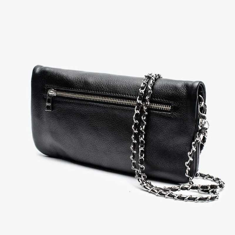 2025 New Fashionable Women Crossbody Bag Black Retro Zadigent Wing Bag Casual Outdoor Ladies Envelope Bag Z251018