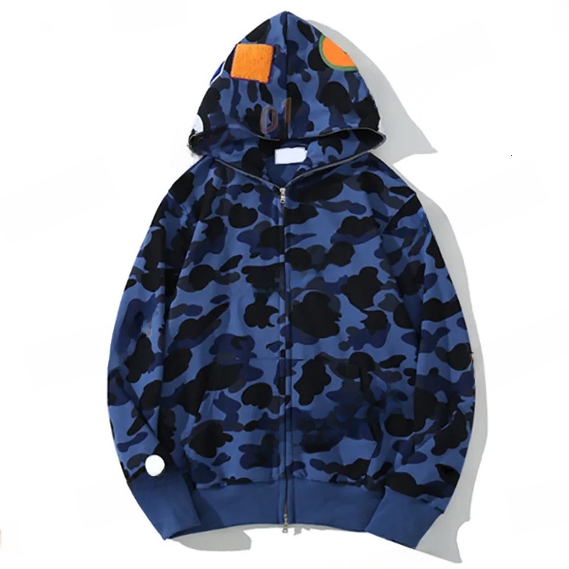 Mens Designer Hoodies Designer Hoodie Jacket Tracksuit Men Polo Veste Coat Jacket Full Zip Up Jackets Men Women Sweetwear Camouflage Pattern Hoodie Sw