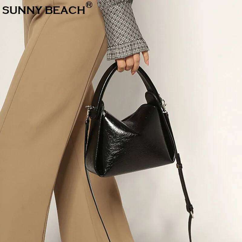 Designer Luxury SUNNY BEACH Vintage Totes Bag Shoulder Designer Crossbody High Quality PU Leather Brand Doctor Box Handbags
