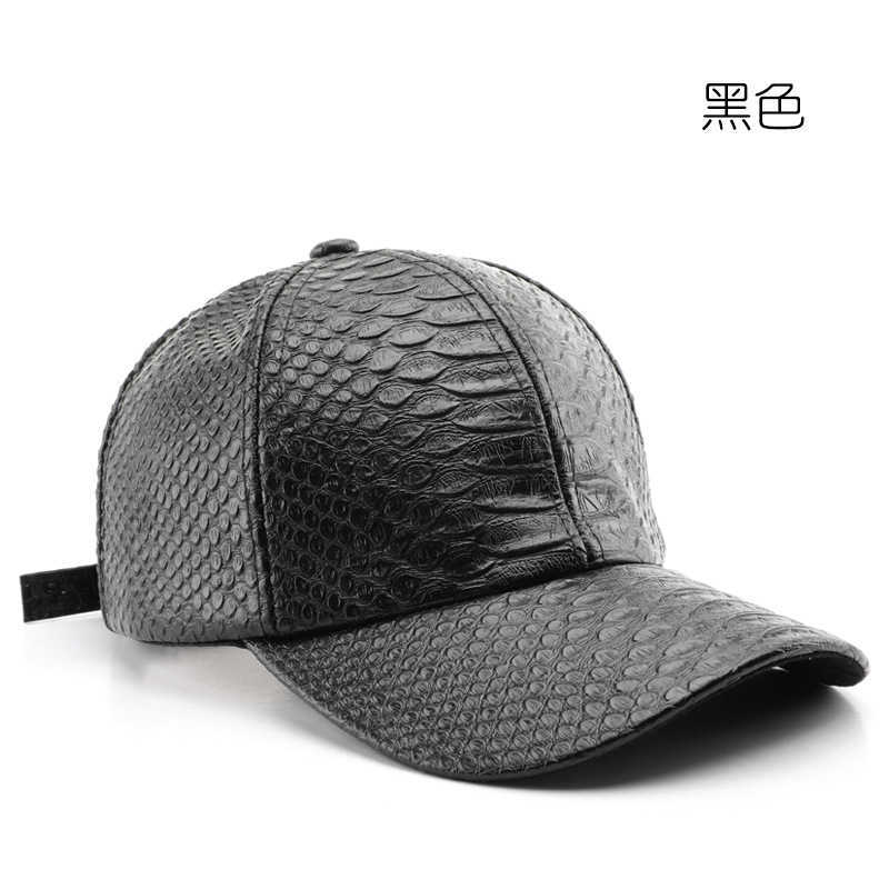 Womens Hat Autumn Winter Leather Solid Color Plain Baseball Cap Outdoor Sports Mens Travel Sun Protection Visor Sun Hat Duckbill Cap H251020