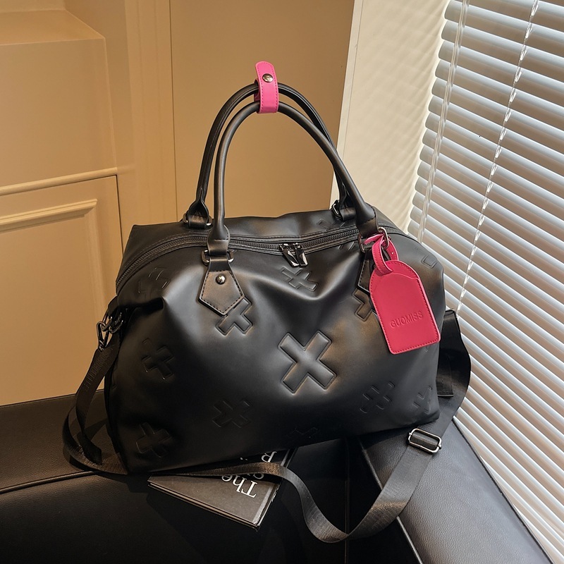 Luxury Brand Designer Bag New Fashion Short-Distance Travel Bag Large Capacity Sports Fitness Bag Women's Handheld Shoulder Luggage Bag Travel Du