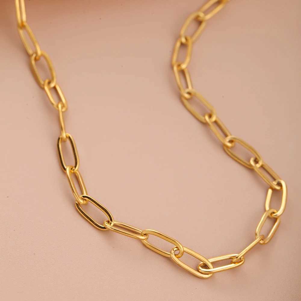 New Exquisite Commuter Neck Stainless Steel Necklace OT Cross Chain Necklace Luxury Neck Jewelry Personalized Gifts For WomenXJ251018