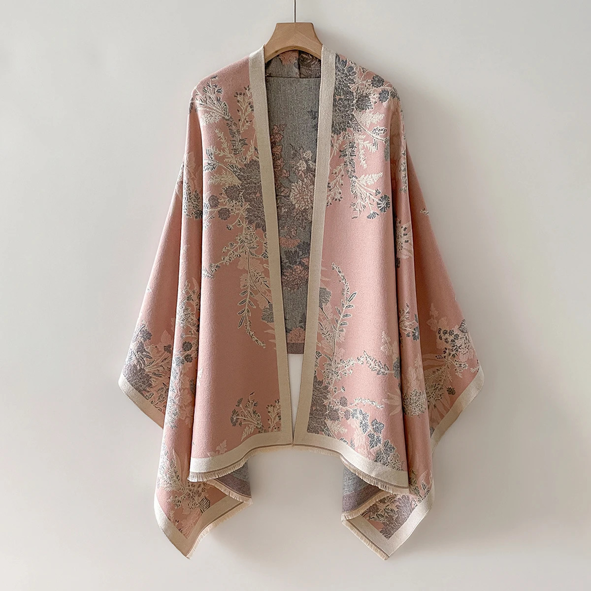 Warm Shawl Women Scarf y Cashmere Winter Blanket Wraps Casual Floral Print Pashmina Bufanda Travel Poncho Stoles Echarpe 251021