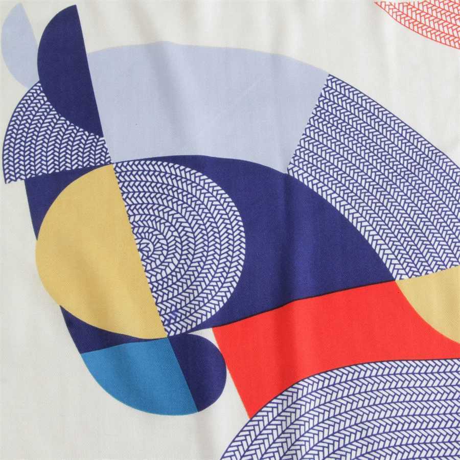 POBING Silk Cashmere Scarf Women Hand Rolled Horse Print Square Scarves Wraps Bandana Big Hijabs Female Foulard 135CM W251021