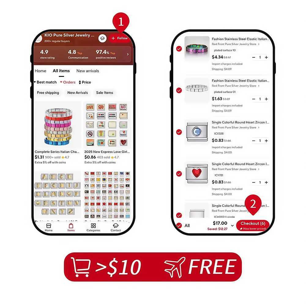 Fashion Mix Element Heart Star Chain Italian Charm 9mm Modular Stainless Steel Bracelet for Women Men Gift DIY Youth Accessories J251021