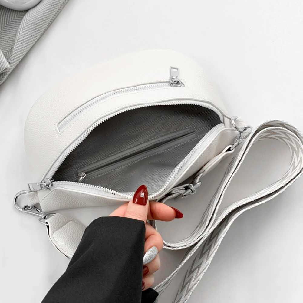 Simple Casual Belt Bag Fashion Crossbody Bags Vintage Fanny Pack Multipocket Coin Phone Chest Bag Travel Outdoor Shoulder Bag Z251021