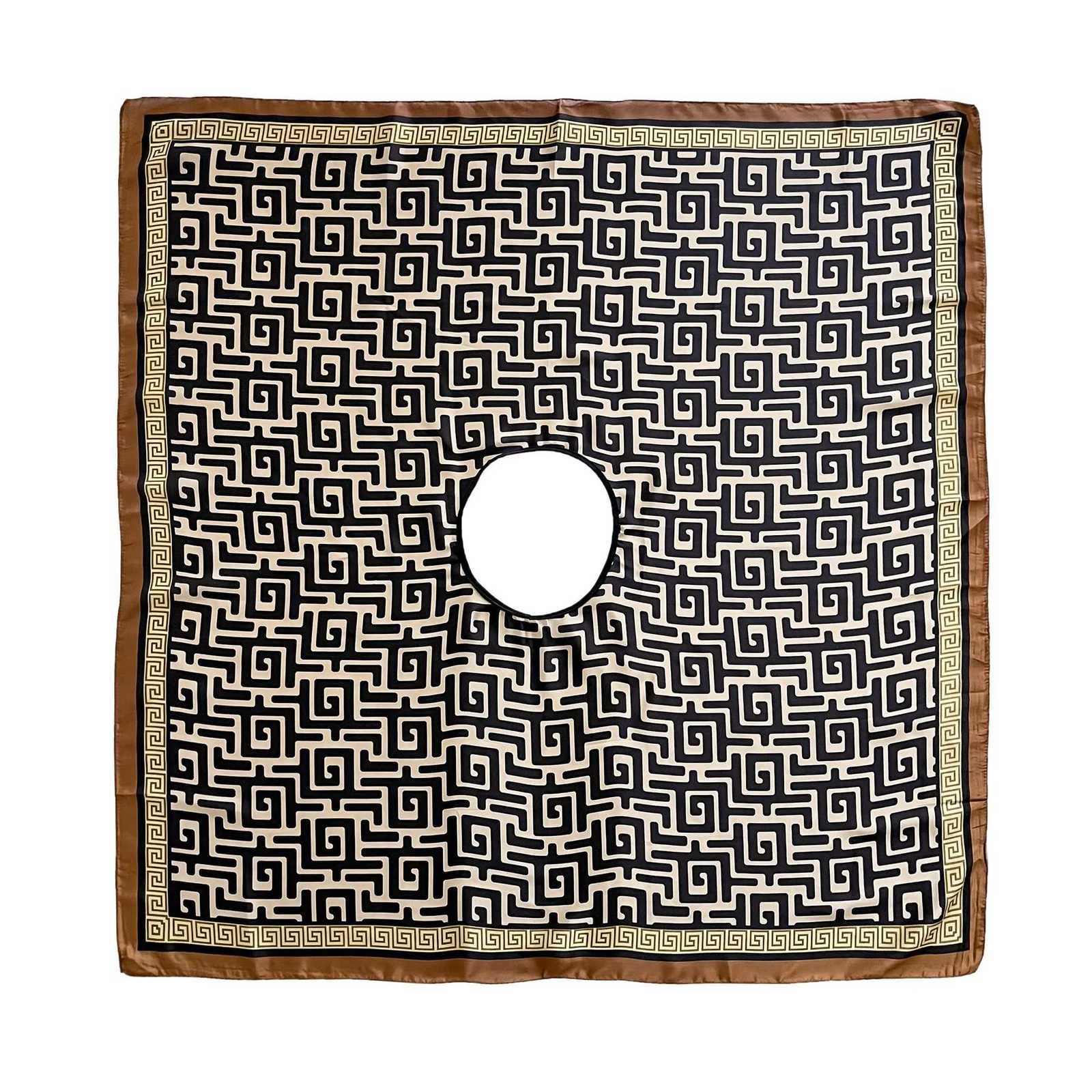 2025 New 110x110cm Luxury Brand Designer Plover Scarf Print Large Handkerchi Hijab Shawl Wen Band FoaW251021