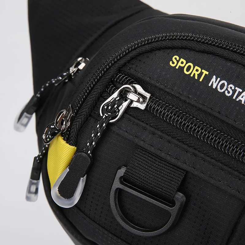 Mens Large Capacity Fitness Waist Pack Portable Anti Theft Ultra Thin Small Chest Bag Sports Outdoor Leisure Running Waist Bag Z251021