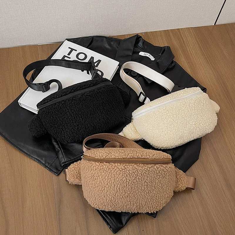 2024 Winter Plush Waist Bag fashion Woman Fanny pack Phone Pack Casual unisex Crossbody Chest Bag Brand Designer Female Belt Bag Z251021