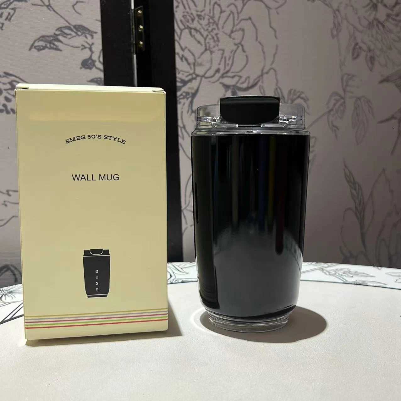 With 240ML Brage Cup Travel Portable Drinking Cup Stainless Steel Vacuum Leak proof Handle Coffee Vacuum Cup Y251021