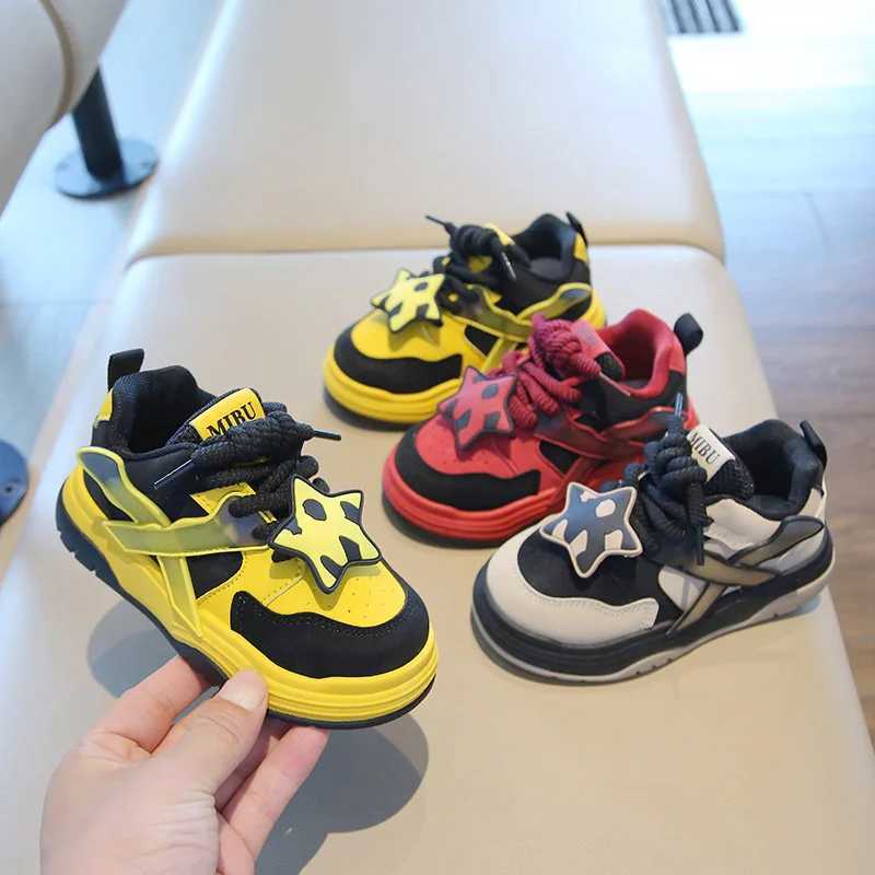 Children Shoes 2025 New Spring Toddler Kids Sport Shoes Soft Sole Breathable Outdoor Tennis Fashion Boys Sneakers W251021