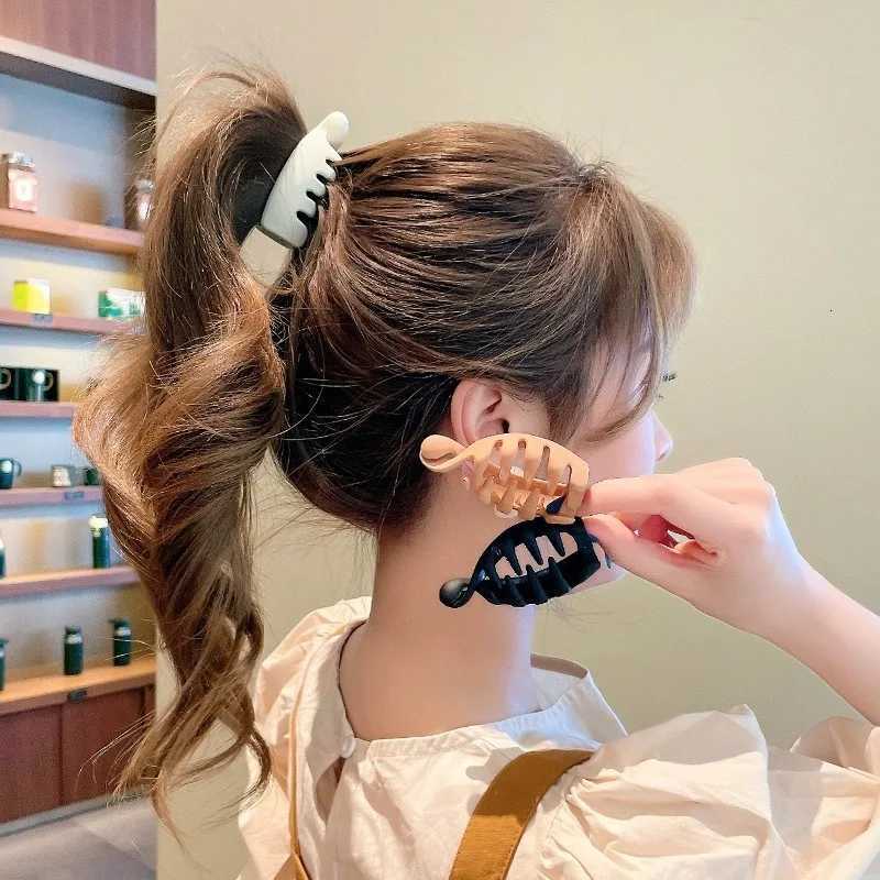 14pcs Twist Banana Clip Vertical Clip Ponytail Hair Clip Hair Volume Girl Back of Head Top of Head Hair TieipW254021