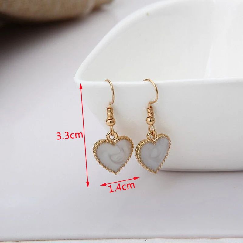 White Color Hanging Earrings for Women Fashion Long minimalist temperament Women's earrings S925 sterling silver earrings Designer earrings