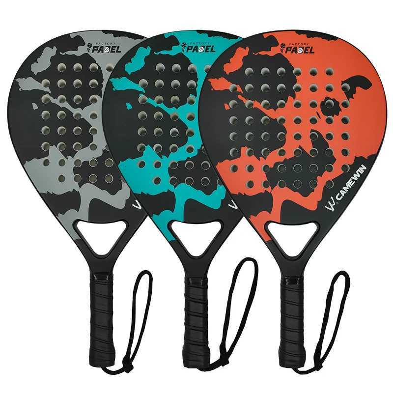 CAMEWIN Thickened Padel racket Paddle racket 00 Carbon fiber EVA elastic memory foam core Carbon fiber Beach tennis rackets W251021