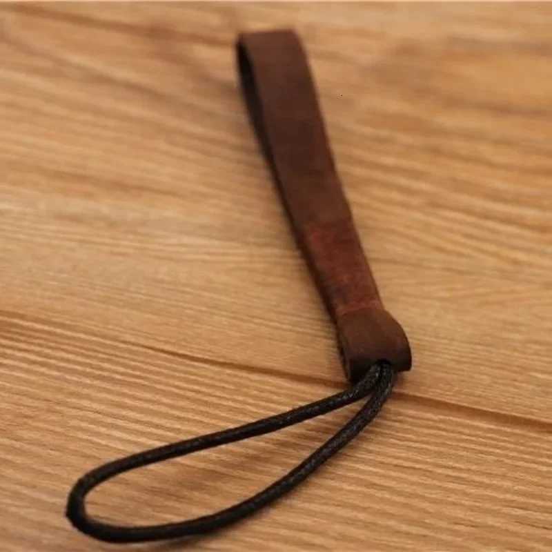 Handmade Genuine Leather Keychains Cowhide Weave Lanyard Keyring Men Women Car Key Holder Key Cover Auto Keyring Accessories W251021