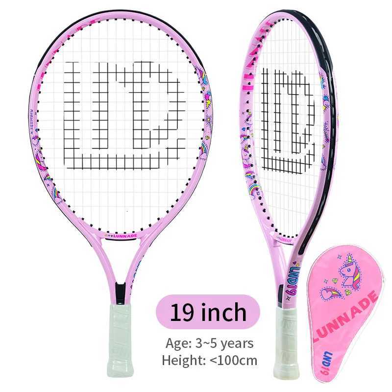 Childrens tennis racket from 3 to 0 years old Carbon fiber boys and girls Ultra light 9 2 23 25 inches Pink green orange W251021