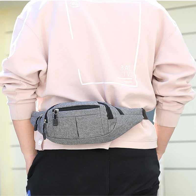 Hip Belly Banana Bum Chest Belt For Men Women Waist Bag Male Female Fanny Pack Pouch Murse Purse Kidney Row Bumbag Z251021