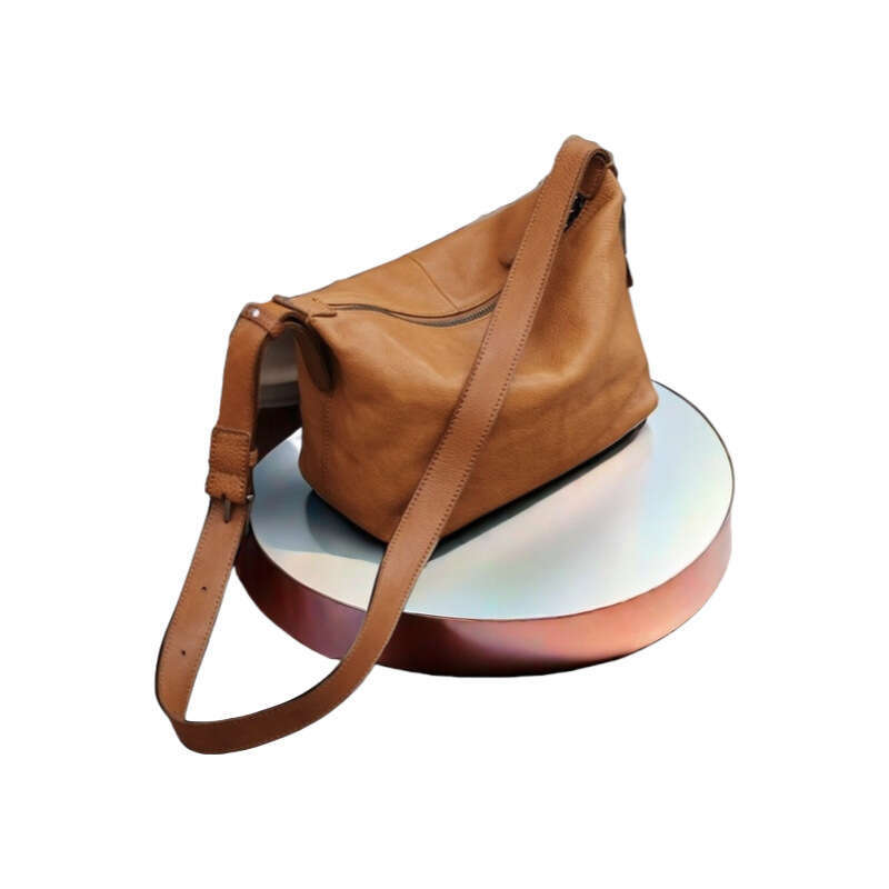 High End Genuine Leather Crossbody Dumpling Lightweight Compact Shoulder Trendy Versatile Casual Women S Bag High Quality