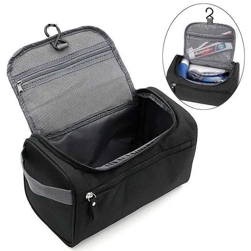 Zipper Polyester Men Business Portable Storage Bag Toiletries Organizer Women Travel Cosmetic Bag Hanging Waterproof Wash PouchW251021