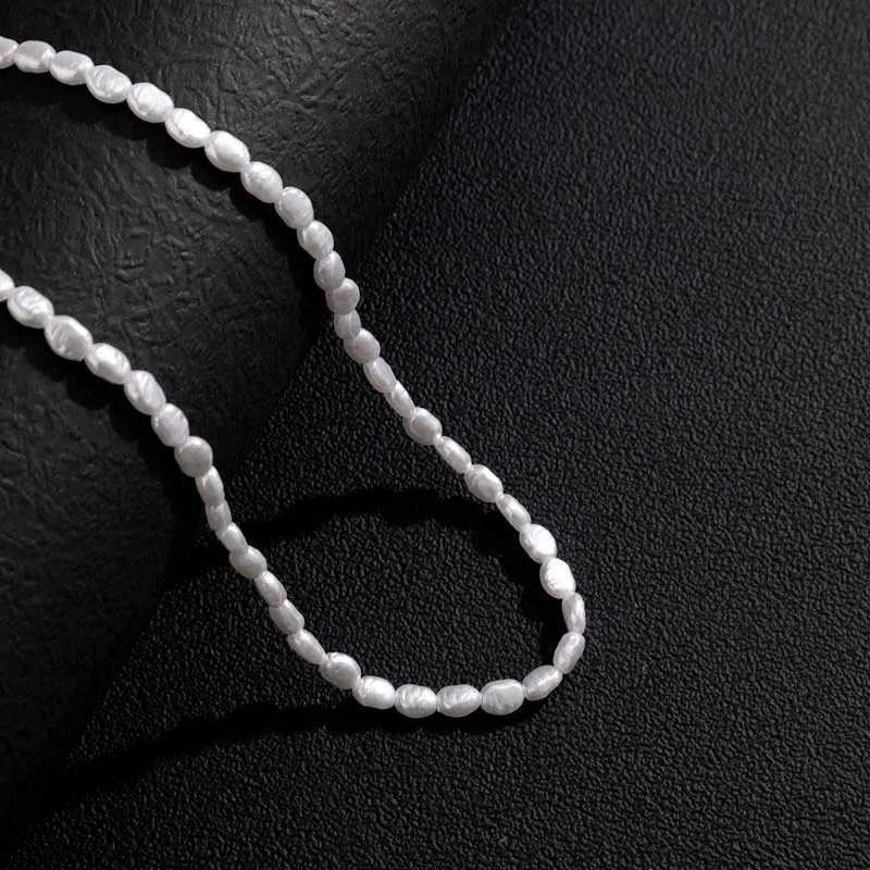 New Fashion Simple Imitation Pearl Choker Necklace for Women Vintage Elegant Beaded Temperament Necklace Wedding Party Jewelry1 D251021