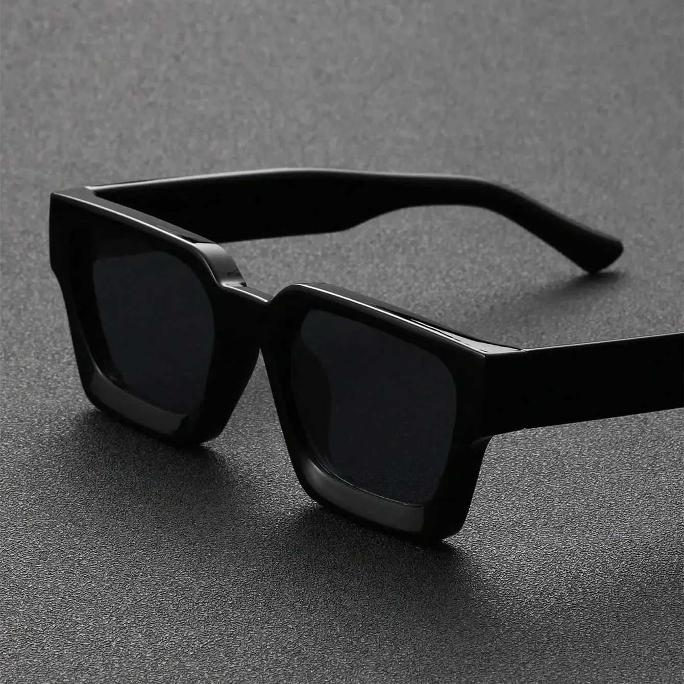 Retro Black Millionaire Shades Luxury Sunglasses 2025 For Men Designer Famous Brand Square Sun Glasses Man Women Sunglass J251114