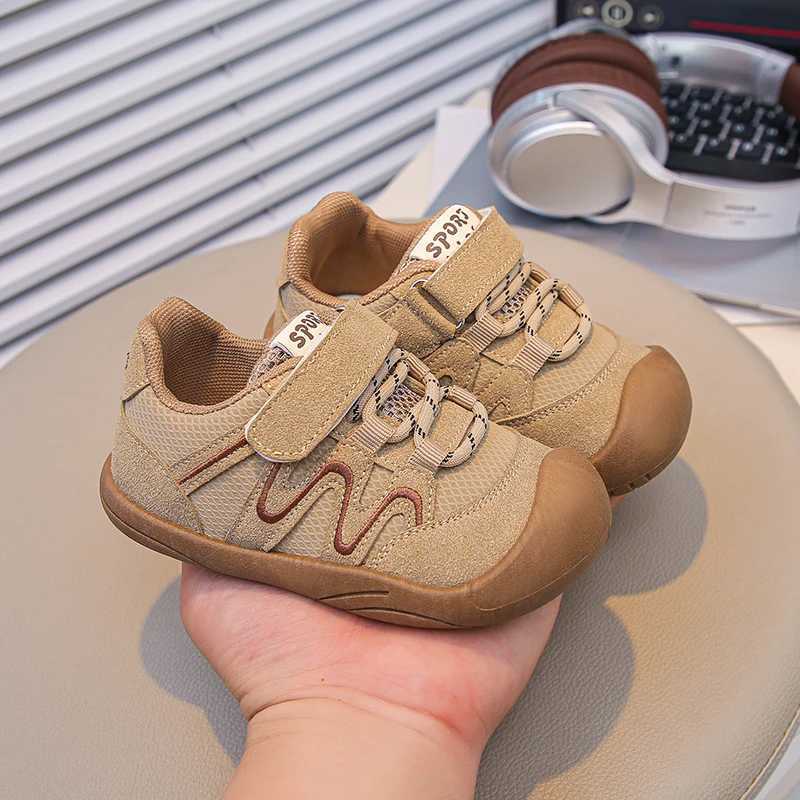 Baby Walking Shoes Girls Breathable Mesh Shoes Autumn 2025 New Boys Outdoor Functional Shoes Antislip Kids Shoes C251021