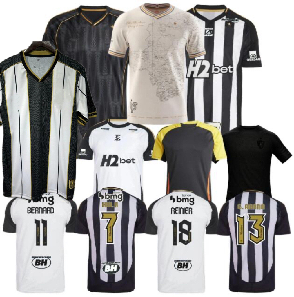 2024 2025 2026 Atletico Mineiro Soccer Jerseys G.SCARPA PAULISTA FRANCO MENINO G.ARANA RONY CUELLO football men kids shirt